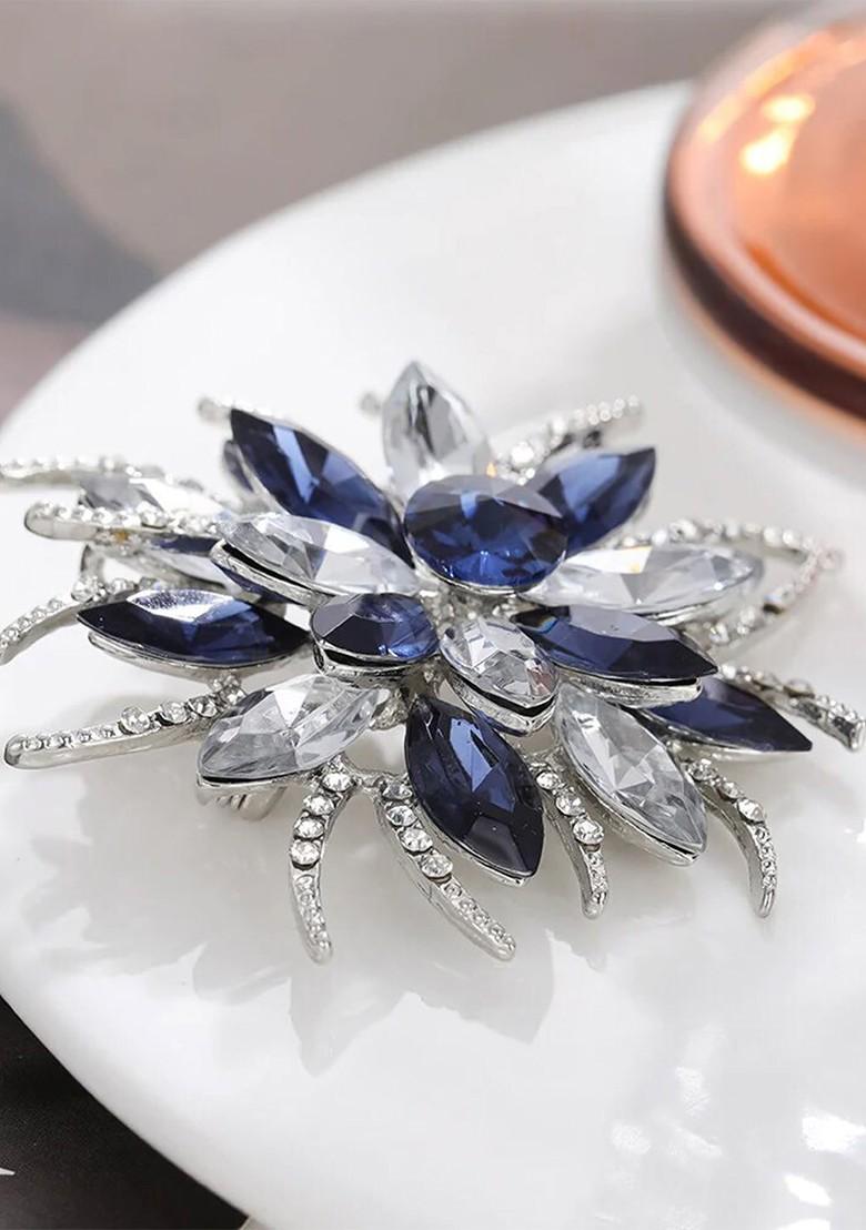 Women Crystal Rhinestone Brooch
