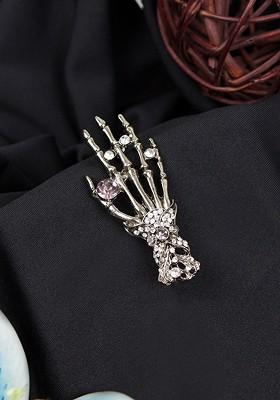 Ghostly Grasp Charm Brooch