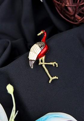Feathered Fiesta Charm Brooch