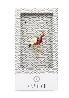 Feathered Fiesta Charm Brooch