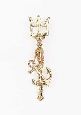 Alloy Harmony Elegance Charm Brooch - Indya
