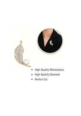 Stone Studded Brooch