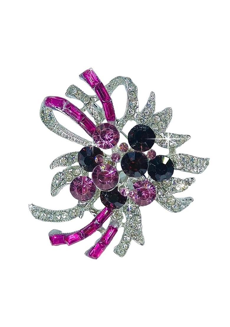 Crystal Rhinestone Jewellery Pin Brooch