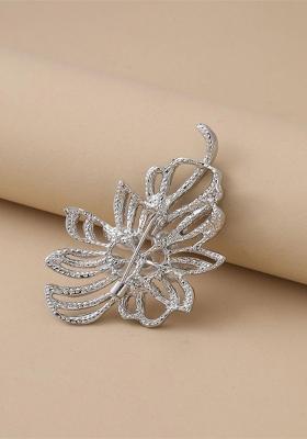 Alloy Crystal Rhinestone Brooch