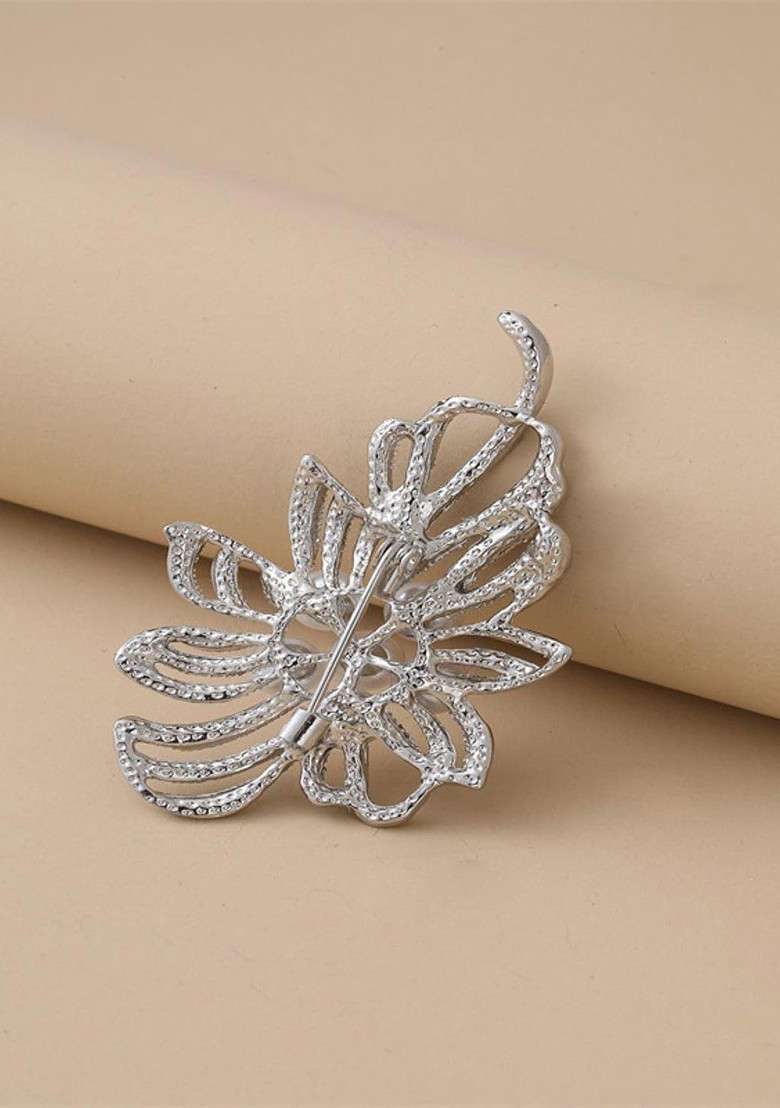 Alloy Crystal Rhinestone Brooch - Indya