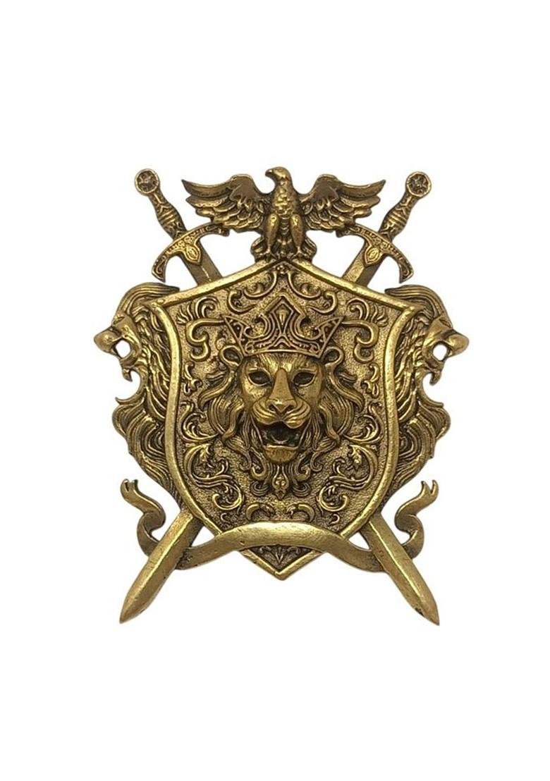 Gold Toned Plated Brass Brooch