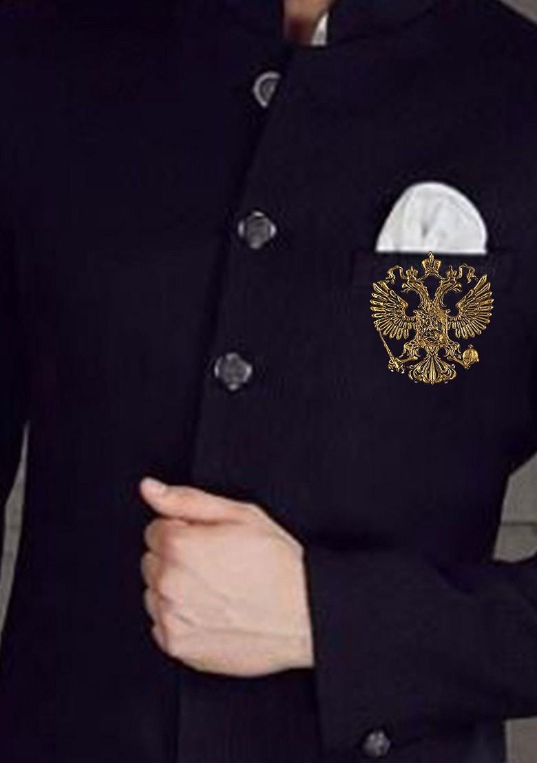 Coat Of Arms Russia Brooch Lapel Pin