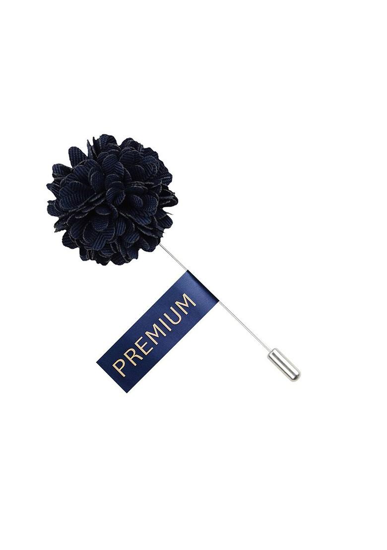 Men Floral Petals Design Brooch