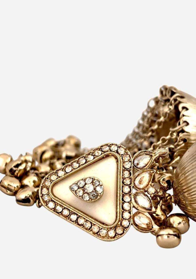 Gold-Plated Jhumkas Earrings for Women | Traditional Ethnic Jewellery for Wedding & Festive Wear | Gift for Her - Indya