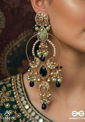 Gold-Plated Classic Chandbalis Earrings for Women | Traditional Ethnic Jewellery for Wedding & Festive Wear | Gift for Her