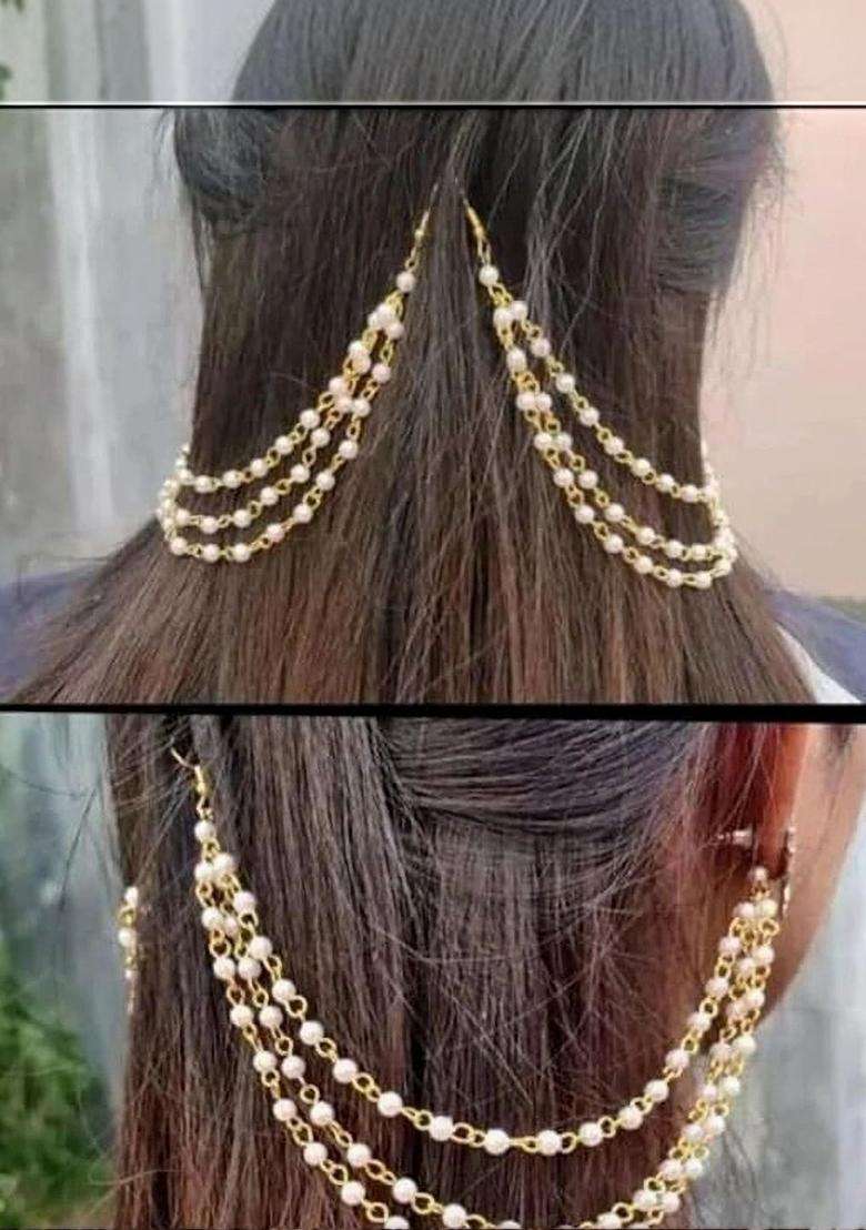 Gold-Plated Classic Earrings for Women | Traditional Ethnic Jewellery for Wedding & Festive Wear | Gift for Her - Indya