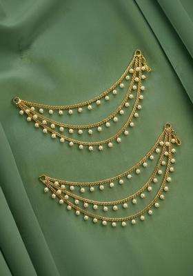 Gold-Plated Classic Earrings for Women | Traditional Ethnic Jewellery for Wedding & Festive Wear | Gift for Her