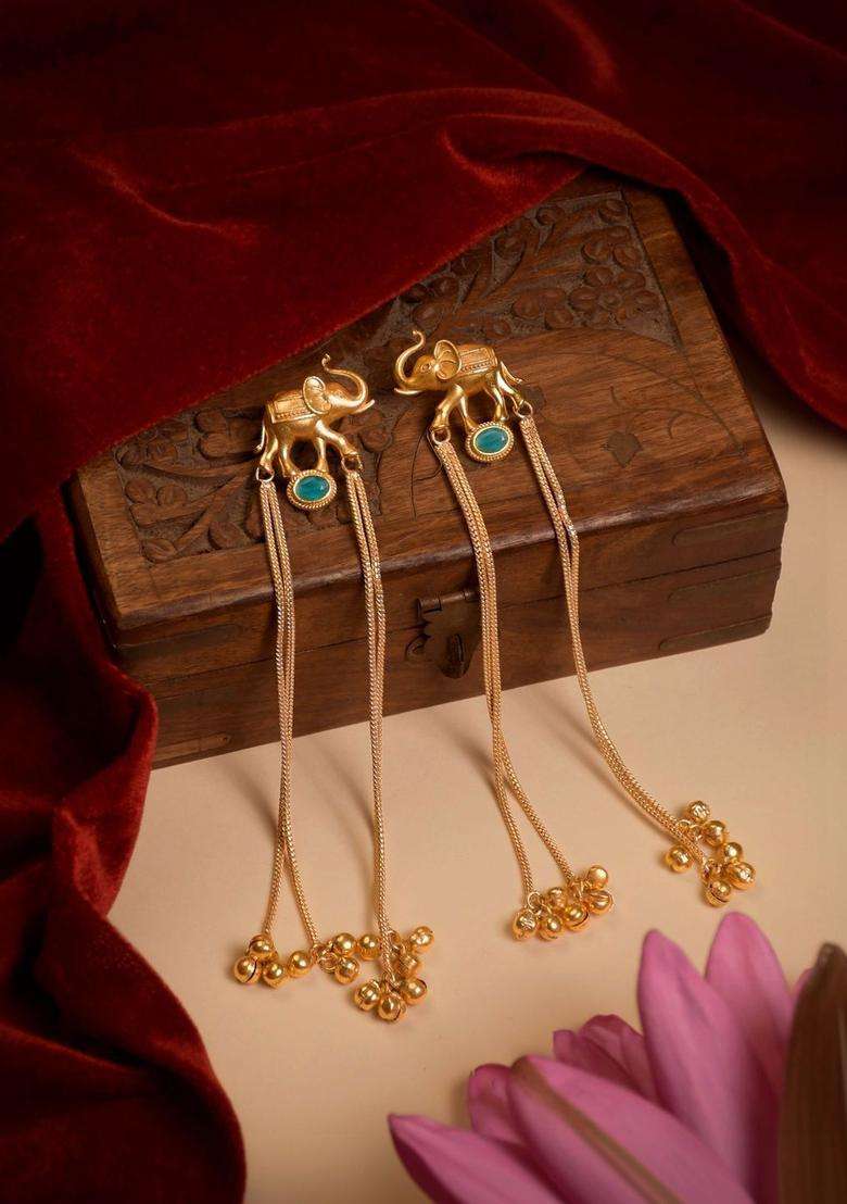 Silver-Plated Animal Shaped Drop Earrings for Women | Fusion Party & Festive Wear | Gift for Her - Indya