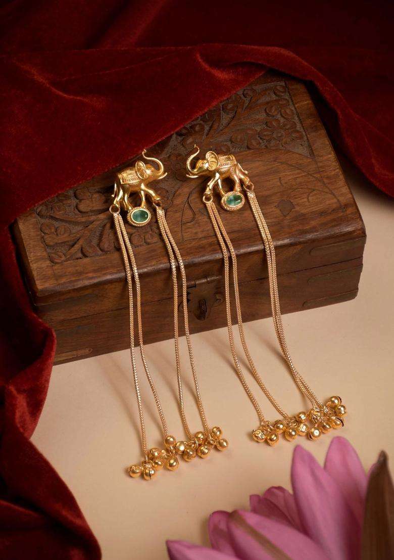 Silver-Plated Animal Shaped Drop Earrings for Women | Stylish Party & Everyday Wear | Gift for Her - Indya