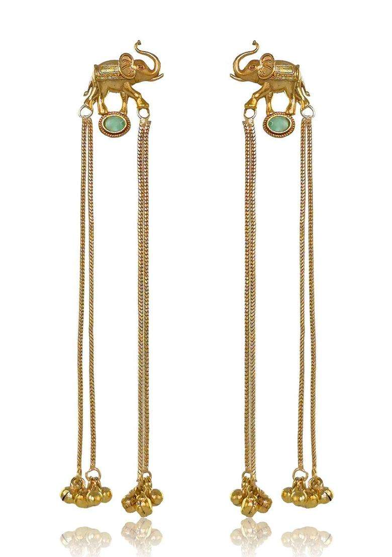Silver-Plated Animal Shaped Drop Earrings for Women | Stylish Party & Everyday Wear | Gift for Her - Indya
