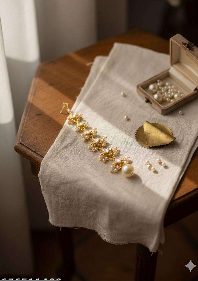 Gold-Plated Geometric Drop Earrings for Women | Traditional Ethnic Jewellery for Wedding & Festive Wear | Gift for Her - Indya