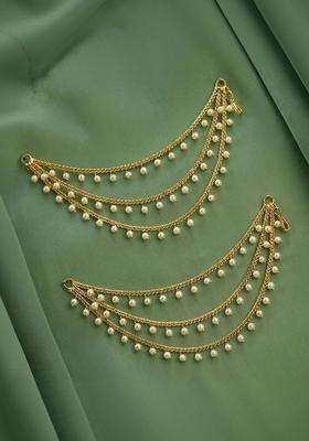 Gold-Plated Geometric Earrings for Women | Traditional Ethnic Jewellery for Wedding & Festive Wear | Gift for Her