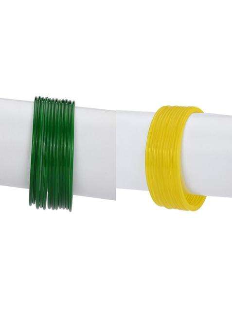 Green Bangle for Women | Traditional Temple Jewellery for Wedding & Festive Wear | Gift for Her