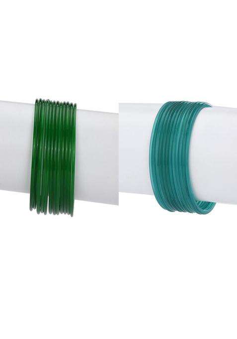 Green Bangle for Women | Traditional Temple Jewellery for Wedding & Festive Wear | Gift for Her