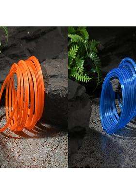 Orange Bangle for Women | Traditional Temple Jewellery for Wedding & Festive Wear | Gift for Her