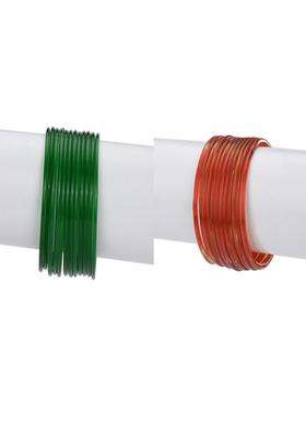 Green Bangle for Women | Traditional Temple Jewellery for Wedding & Festive Wear | Gift for Her