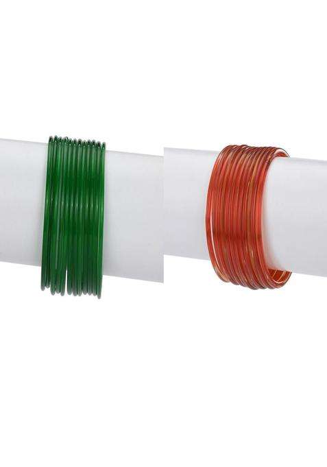 Green Bangle for Women | Traditional Temple Jewellery for Wedding & Festive Wear | Gift for Her