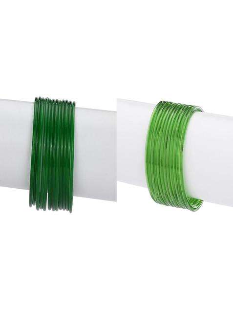 Green Bangle for Women | Traditional Temple Jewellery for Wedding & Festive Wear | Gift for Her