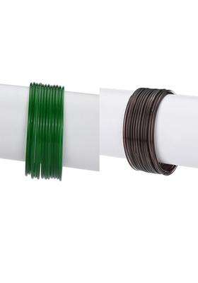 Green Bangle for Women | Traditional Temple Jewellery for Wedding & Festive Wear | Gift for Her