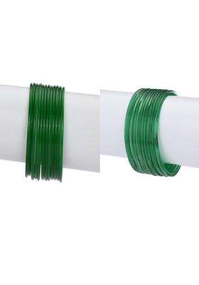 Green Bangle for Women | Traditional Temple Jewellery for Wedding & Festive Wear | Gift for Her