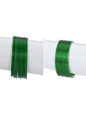 Green Bangle for Women | Traditional Temple Jewellery for Wedding & Festive Wear | Gift for Her