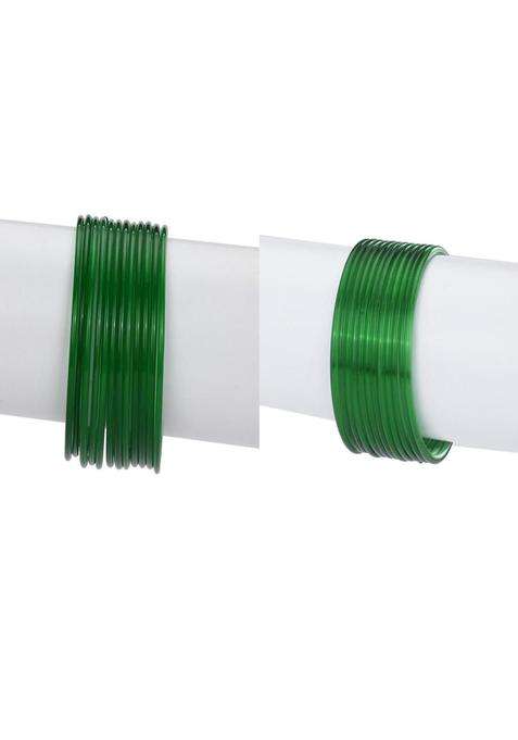 Green Bangle for Women | Traditional Temple Jewellery for Wedding & Festive Wear | Gift for Her