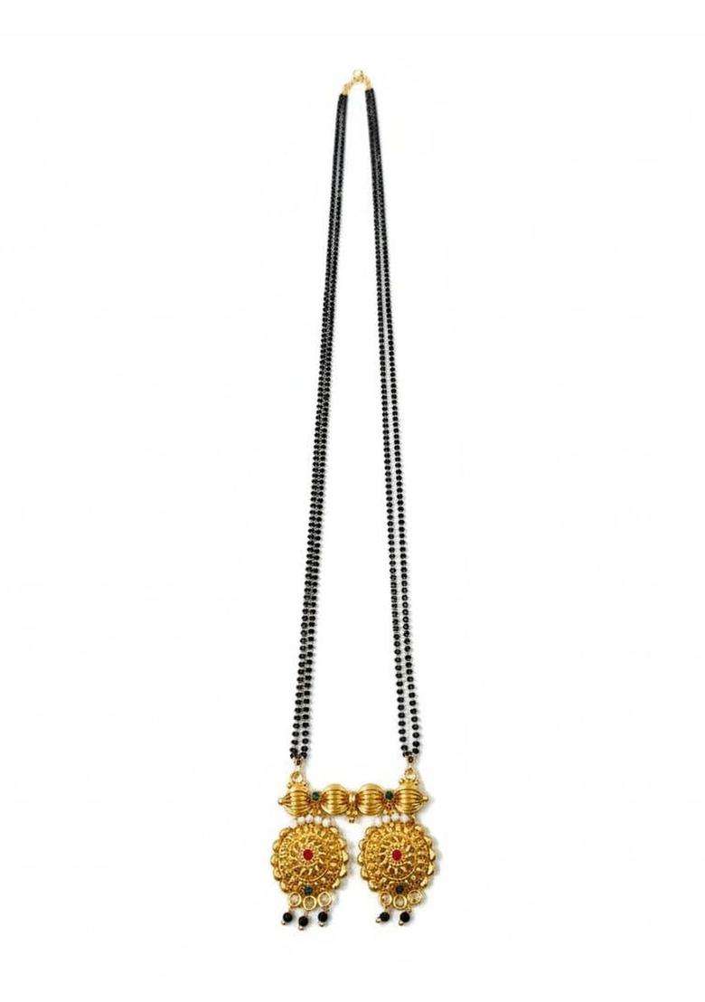 Gold-Plated Statement Temple Necklace for Women | Traditional Temple Jewellery for Wedding & Festive Wear | Gift for Her - Indya