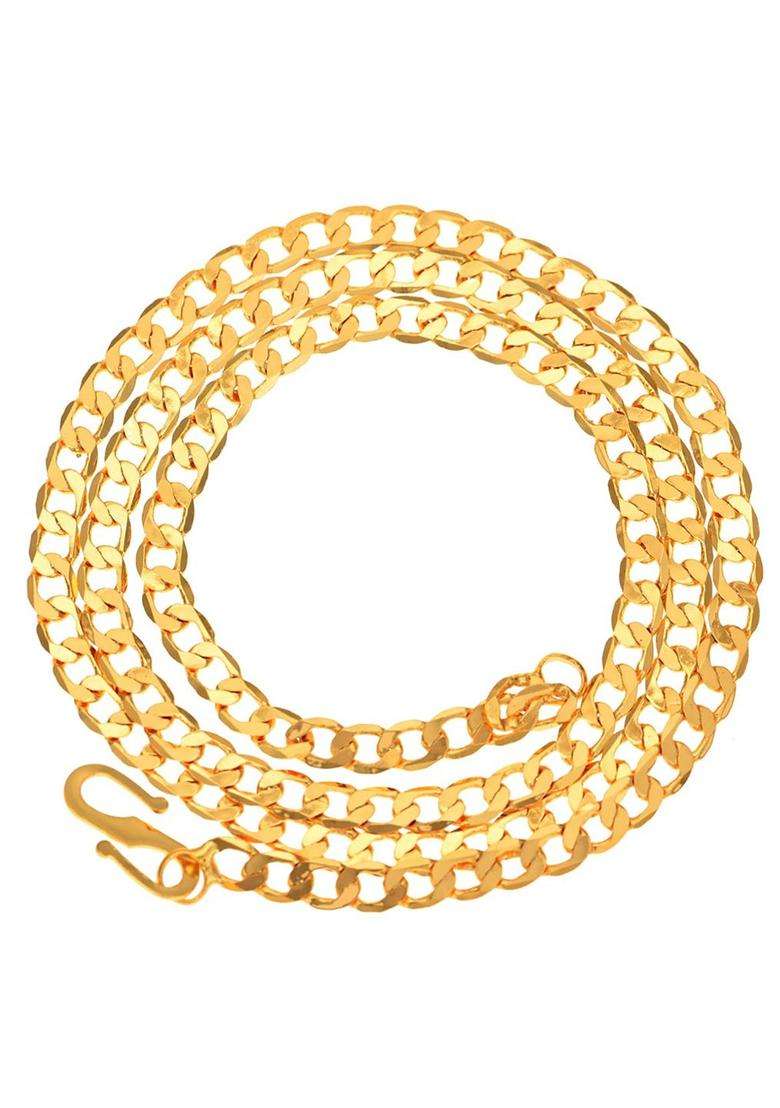 Set of 2 Silver-Plated Anklets with Gold-Plated Chain for Women | Traditional Temple Jewellery for Wedding & Festive Wear | Gift for Her - Indya