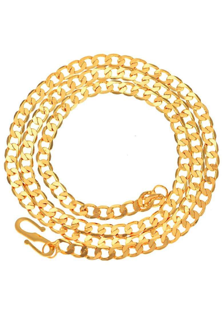 Set of 2 Silver-Plated Anklets with Gold-Plated Chain for Women | Traditional Temple Jewellery for Wedding & Festive Wear | Gift for Her - Indya