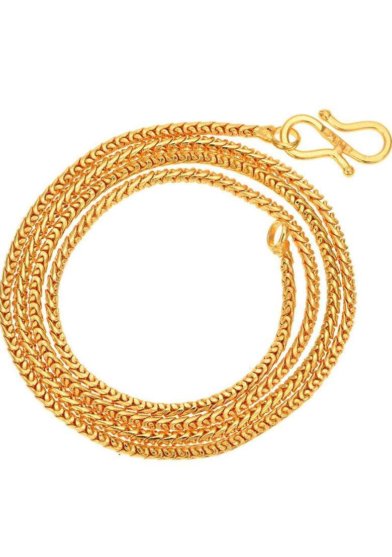 Set of 2 Silver-Plated Anklets with Gold-Plated Chain for Women | Traditional Temple Jewellery for Wedding & Festive Wear | Gift for Her - Indya