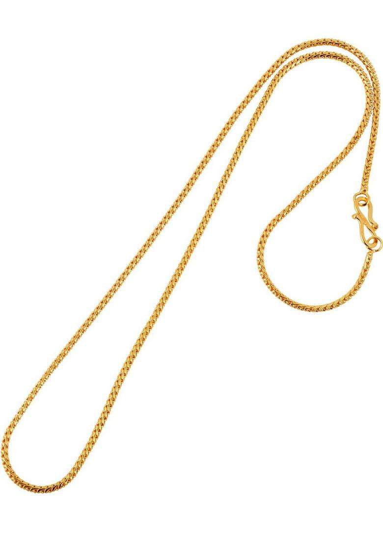 Set of 2 Silver-Plated Anklets with Gold-Plated Chain for Women | Traditional Temple Jewellery for Wedding & Festive Wear | Gift for Her - Indya