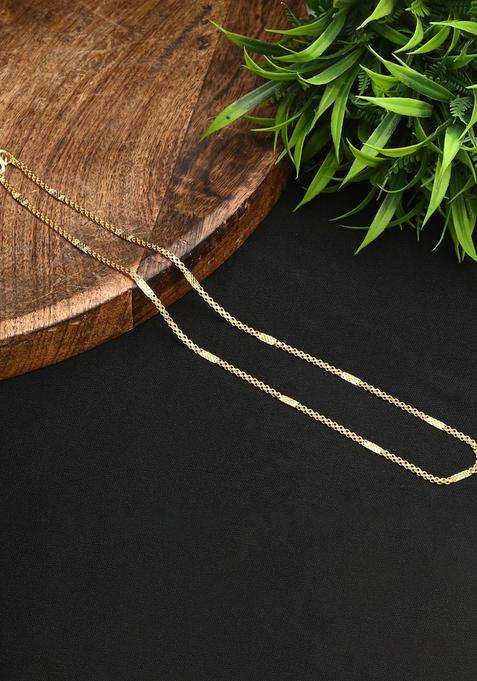 Set of 2 Silver-Plated Anklets with Gold-Plated Chain Jewellery Set for Women | Traditional Temple Jewellery for Wedding & Festive Wear | Gift for Her