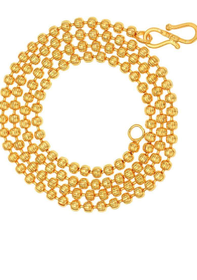 Set of 2 Silver-Plated Anklets with Gold-Plated Ball Chain Jewellery Set for Women | Traditional Temple Jewellery for Wedding & Festive Wear | Gift for Her - Indya