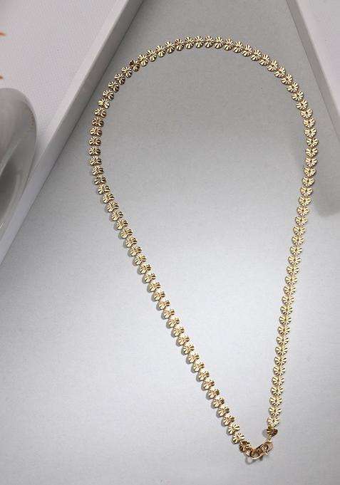 Silver-Plated Beaded Anklets with Gold-Plated Chain for Women | Traditional Temple Jewellery for Wedding & Festive Wear | Gift for Her