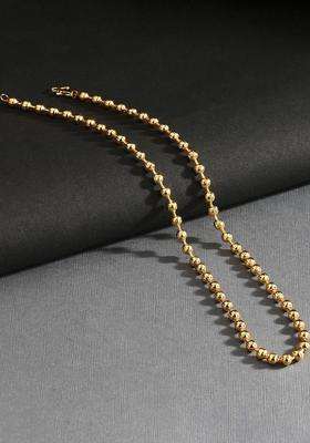 Silver-Plated Beaded Anklets with Gold-Plated Chain for Women | Traditional Temple Jewellery for Wedding & Festive Wear | Gift for Her