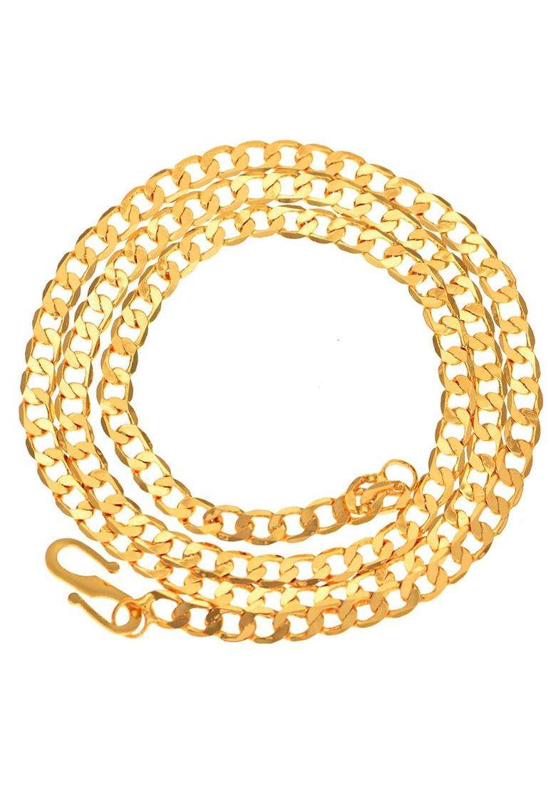 Set of 2 Silver-Plated Beaded Anklets with Gold-Plated Chain for Women | Traditional Temple Jewellery for Wedding & Festive Wear | Gift for Her - Indya