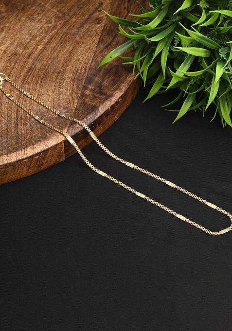 Gold-Plated Chain & Set of 2 Silver-Plated Anklets for Women | Traditional Temple Jewellery for Wedding & Festive Wear | Gift for Her