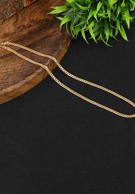 Set of 2 Silver-Plated Anklets with Gold-Plated Chain for Women | Traditional Temple Jewellery for Wedding & Festive Wear | Gift for Her