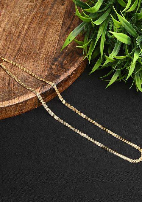 Set of 2 Silver-Plated Anklets with Gold-Plated Chain for Women | Traditional Temple Jewellery for Wedding & Festive Wear | Gift for Her