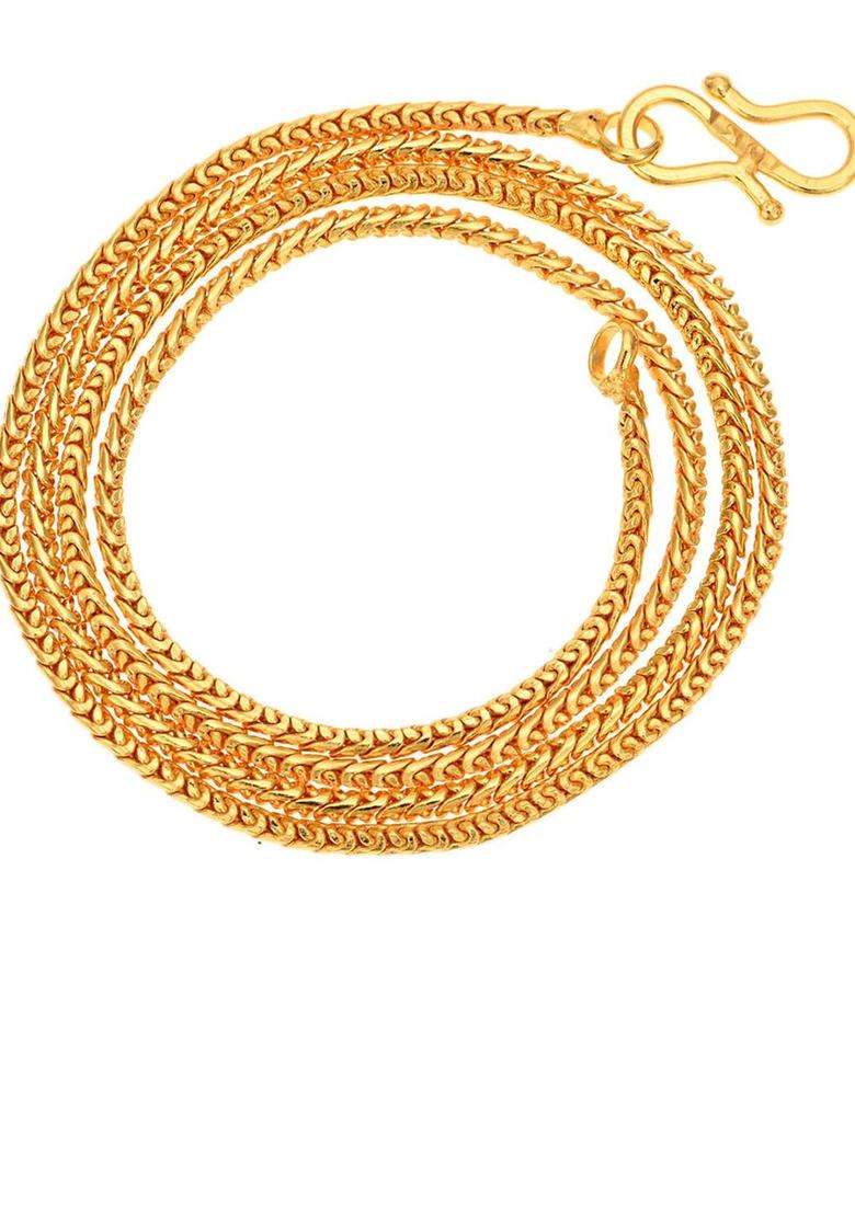 Set of 2 Silver-Plated Anklets with Gold-Plated Chain Jewellery Set for Women | Traditional Temple Jewellery for Wedding & Festive Wear | Gift for Her - Indya