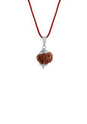 Silver-Plated Contemporary Pendants with Chains for Men & Women | Traditional Temple Jewellery for Wedding & Festive Wear | Festive Gift