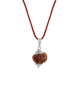 Silver-Plated Contemporary Pendants with Chains for Men & Women | Traditional Temple Jewellery for Wedding & Festive Wear | Festive Gift