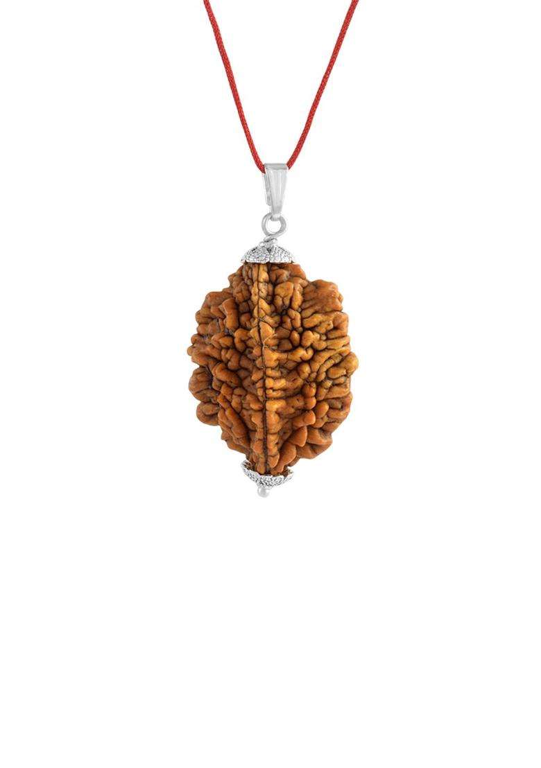 Silver-Plated Contemporary Pendants with Chains for Men & Women | Traditional Temple Jewellery for Wedding & Festive Wear | Festive Gift - Indya