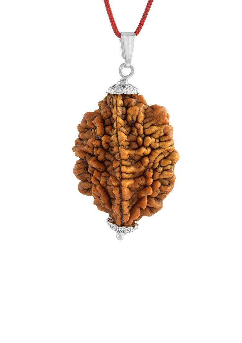 Silver-Plated Contemporary Pendants with Chains for Men & Women | Traditional Temple Jewellery for Wedding & Festive Wear | Festive Gift - Indya