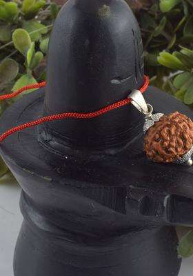 Silver-Plated Contemporary Pendants with Chains for Men & Women | Traditional Temple Jewellery for Wedding & Festive Wear | Festive Gift
